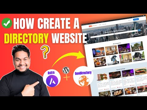 How to Create a Directory Site Using the Astra Theme and GeoDirectory full guide