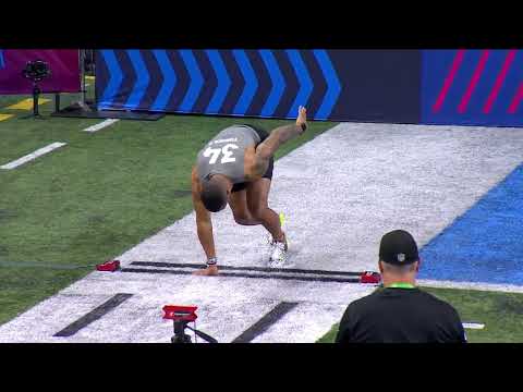 DJ Turner II runs official 4.26-second 40-yard dash at the 2023 NFL Scouting Combine