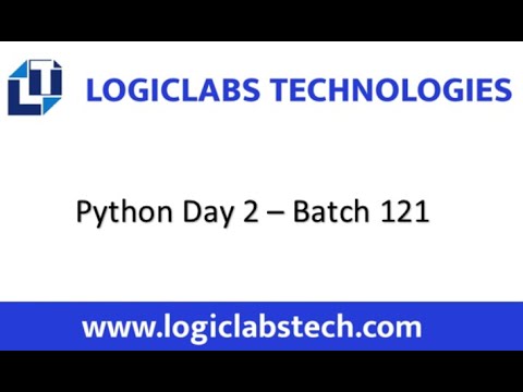 Python Day 2 Batch 121