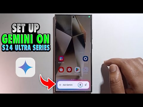 How to setup Gemini on Samsung galaxy S24 / S24+ / S24 ultra | How to enable Gemini