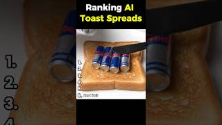 Ranking The Most Satisfying AI Toast Spreads #ranking #satisfying #ai #asmr