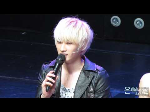 111107 FAME Showcase interview Eunhyuki