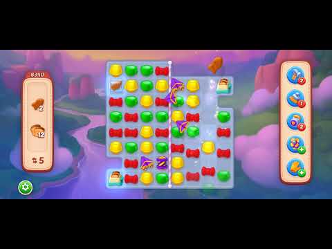 Homescapes ASMR let's play ▶️ game 🎮 level 8340 Fish 🐟 Cookies 🍪 I'm a chef cooker? 🤤