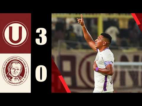 Universitario 3 - 0 Juan Pablo II AL RAS DE CANCHA 🎥⚽ | Resumen, highlights y goles