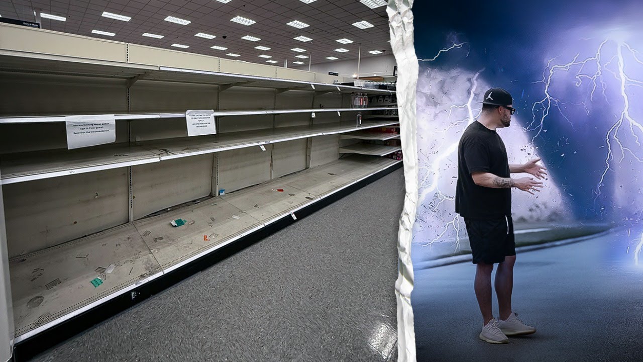 MERCADOS VAZIOS POR CAUSA DO FURACÃO ‹ EduKof ›