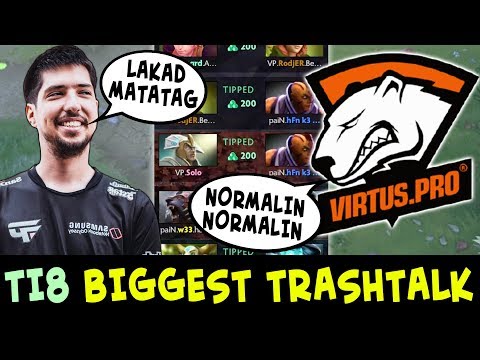TI8 biggest TRASHTALK teams — Lakad Matatag non-stop spam