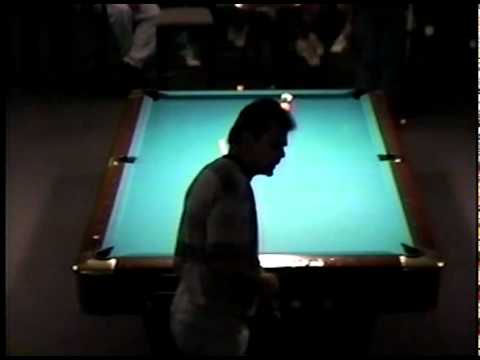 What would you do? Billy Incardona shooting a kick shot to close out the match