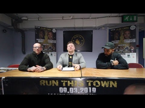 KO4 Press Event - Damian Andrews Vs Lenny Khan