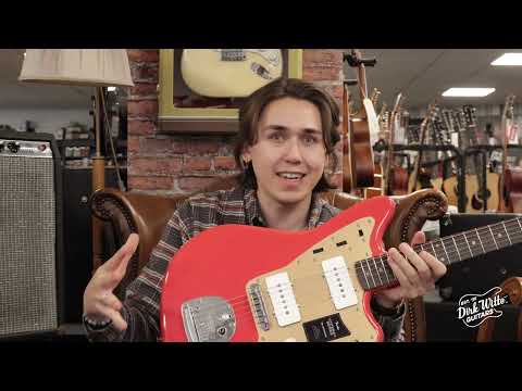 Immagine Fender Limited Edition Vintera II Road Worn '50s Jazzmaster Fiesta Red - 11