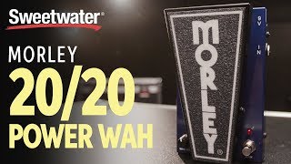 Video thumbnail for Morley 20/20 Power Wah Pedal Demo by Sweetwater