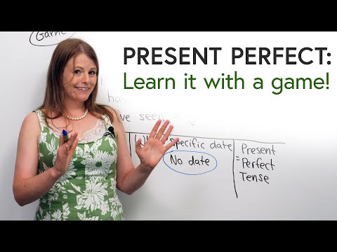 English Tenses: Learn PRESENT PERFECT with a game!