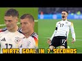 Florian Wirtz Goal in 7 Seconds | Toni Kroos Assist | France vs Germany (2-0) Höhepunkte