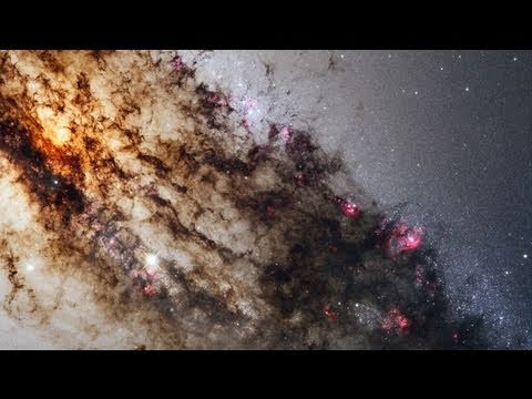 Warped Galaxy in Turmoil