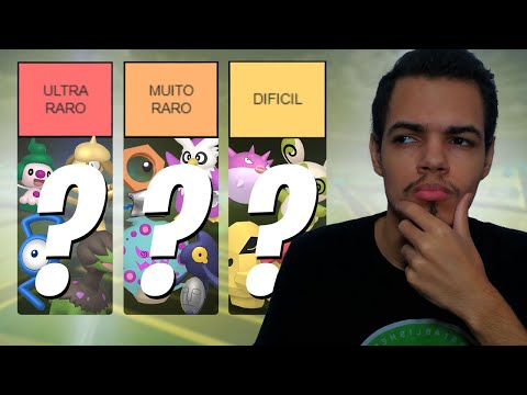 TIER LIST DOS SHINIES MAIS RAROS DO POKÉMON GO!