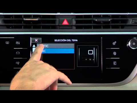 Citroën C4 Picasso. Modelo 2013. Ajustes e información
