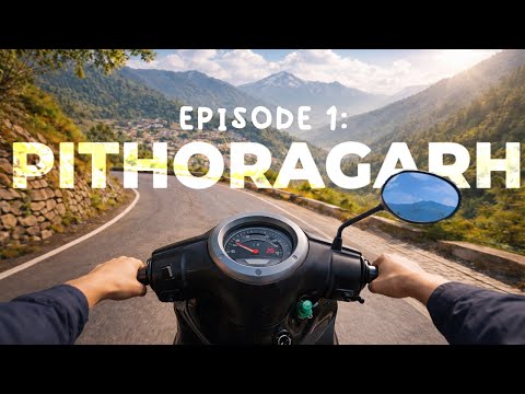 POV Scooter Ride Through Pithoragarh | Hidden Hill Town of Uttarakhand 🇮🇳 @slowcityrides