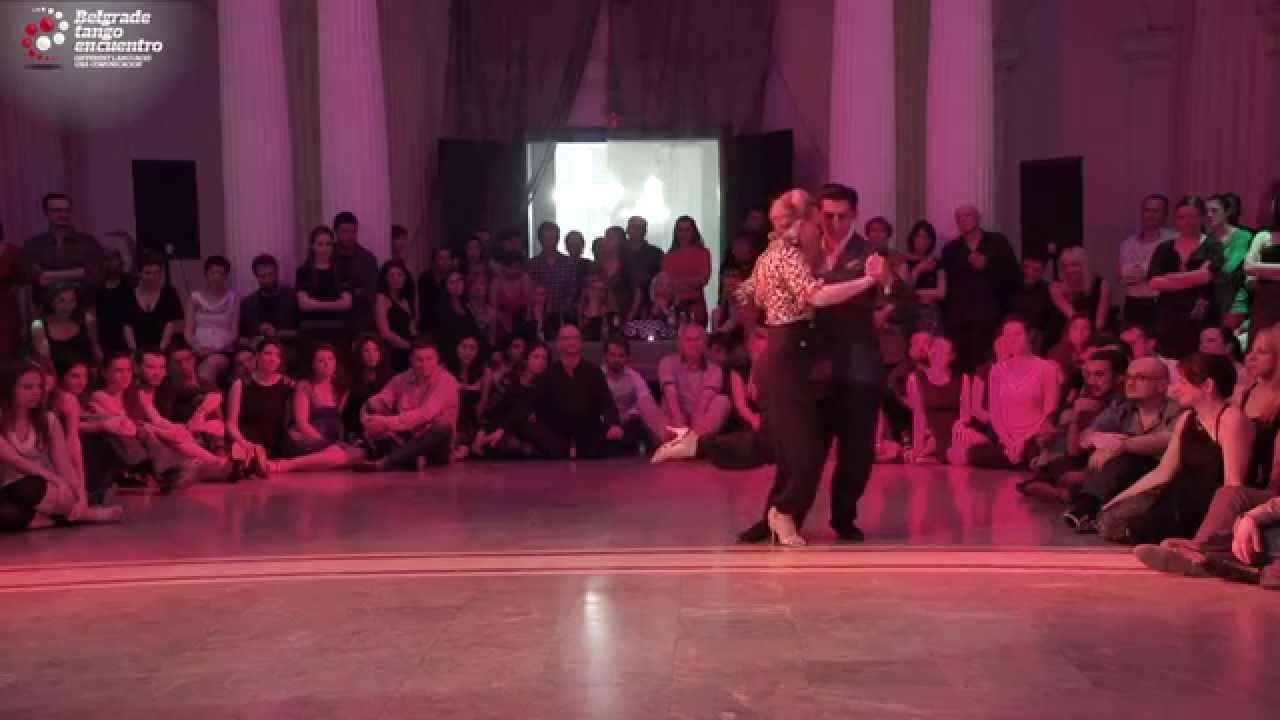Ivan Terrazas y Sara Grdan @ Belgrade Tango Encuentro 2015 (2/4)
