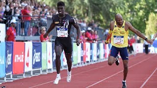 Saint-Etienne 2019 : Finale 200 m M (Mouhamadou Fall en 20''34) Saint-Etienne 2019 : Finale 200 m M (Mouhamadou Fall en 20''34)