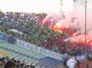 Levski fans at the Sofia derby