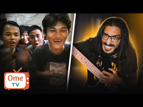 Playing METAL for POP fans PRANK on OMETV - OmeTV Internasional