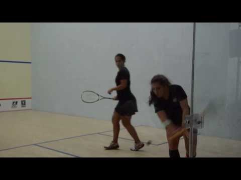 4- US Open 2013 Squash - Omneya Abdel Kawy (Egypt) d. [Q] Kanzy Emad El-Defrawy (Egypt)