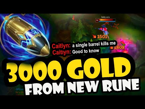 3000 Gold From New Rune First Strike | One-Shot Barrels