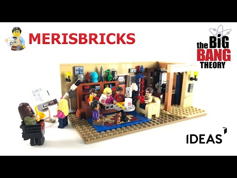 Lego 21302 - Ideas - The Big Bang Theory - Lego Speed Build and Review 4K UHD #LEGO #LegoSpeedBuild