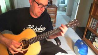 Los Lobos Evangeline (guitar solo) (cover)