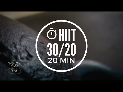 Workout Timer With Music - 30 sec work 20 sec rest | Mix 106