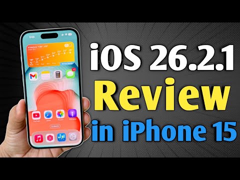 iOS 26.2.1 - Review in iPhone 15