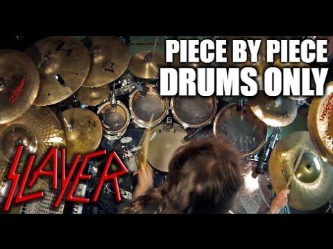 Slayer - Piece by Piece (Drums only) Backing Track