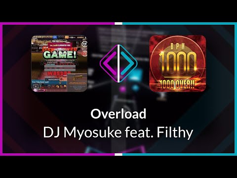 Beat Saber | WDG_Slayer | DJ Myosuke feat. Filthy - Overload [Expert+]  #1 | 86.42%