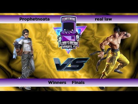 Flynn's Arcade 052 Winners Finals - Prophetnoata (Hwoarang) Vs. real law (Law) Tekken 7 Tournament