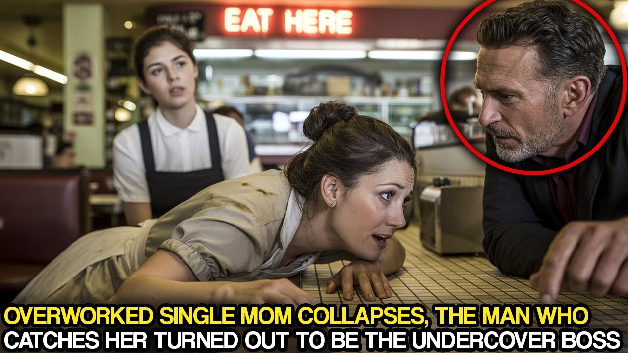 Overworked Single Mom Collapses, The Man Who Catches Her Turned Out To Be The Undercover Boss
