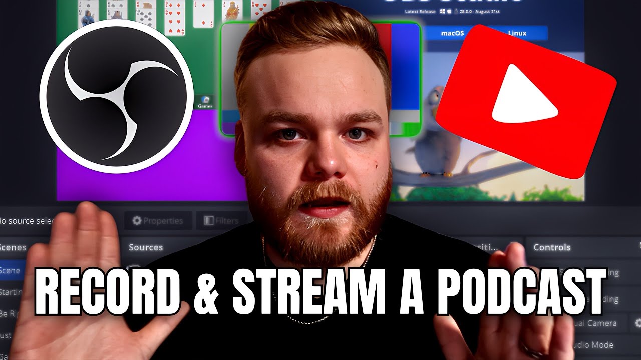 How to Record and Stream a Podcast for FREE! (Beginner’s Guide)