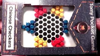 Pocket Chinese Checkers Tomy Pocket Game Review - The No Swear Gamer