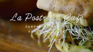 Paul Hoyle en La Postreria Cafe