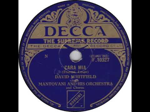 UK New Entry 1954 (37) David Whitfield - Cara Mia