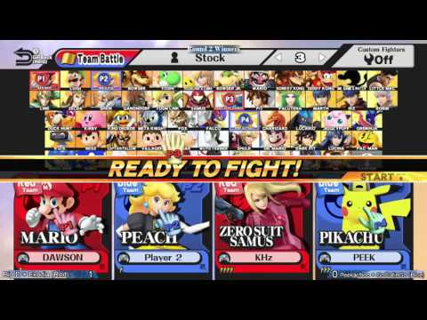 YEG Open 2016 - Smash 4 - CACAW | Big D + Exodia (Red) + Peekachoo + GoCutieGo (Blue)