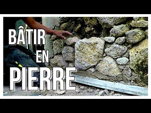 bâtir de la pierre - boucher un trou - tutoriel