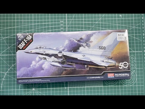Academy USAF F-16A 1/72 Scale Model