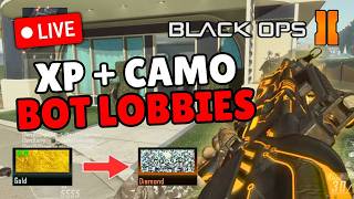 Unlock All Bot Lobbies XP/CAMO UNLOCKS Black Ops 2
