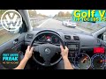 2004 Volkswagen Golf V 1 9 TDI DSG 105 PS TOP SPEED GERMAN AUTOBAHN DRIVE POV