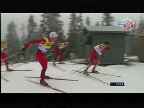 2012/13 combinata 10 km penalty race Lillehammer - Moan, Klemetsen, Frenzel