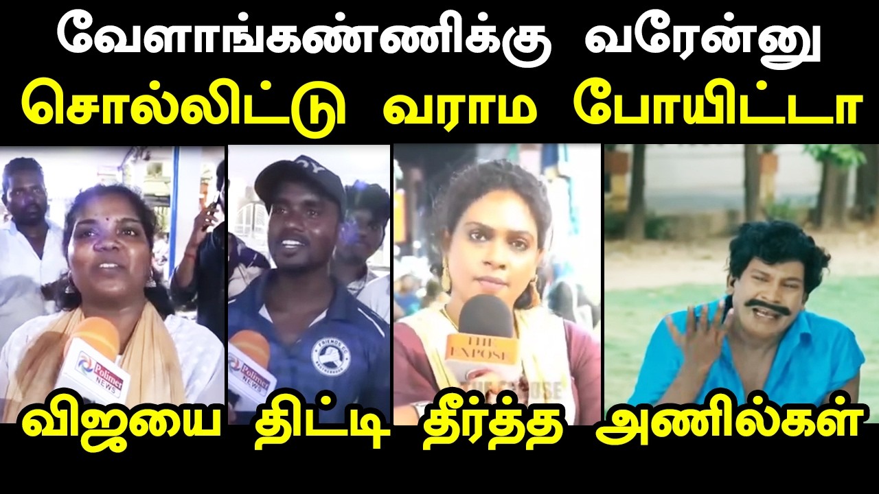 விஜயை திட்டி தீர்த்த அணில்கள் I #tvktroll #tvkvijay #vijayvelankanni #kptroll #tnelectio