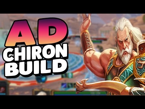 Smite: AD Chiron Build - This Ult DOES DAMAGE... If I Can Hit It