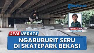 Ngabuburit Asyik Ala Gen-Z, Main Stakeboard di Skatepark Baru Kolong Flyover Summarecon Bekasi
