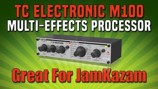 Video thumbnail for TC Electronic M100 MultiEffects Processor Great For JamKazam by HomeTracks