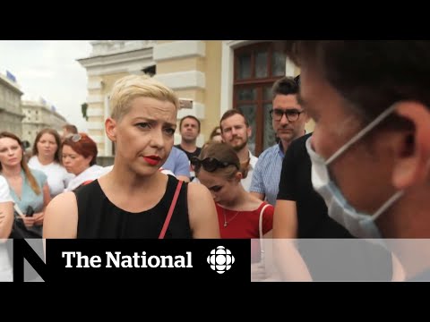Belarus tries to force opposition activist out of country