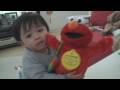 Addison Plays With Elmo